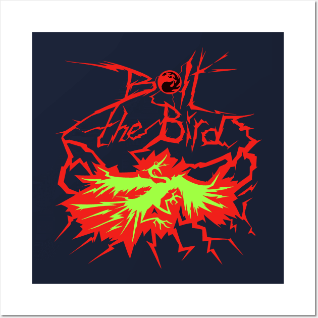 Bolt the Bird Wall Art by krls